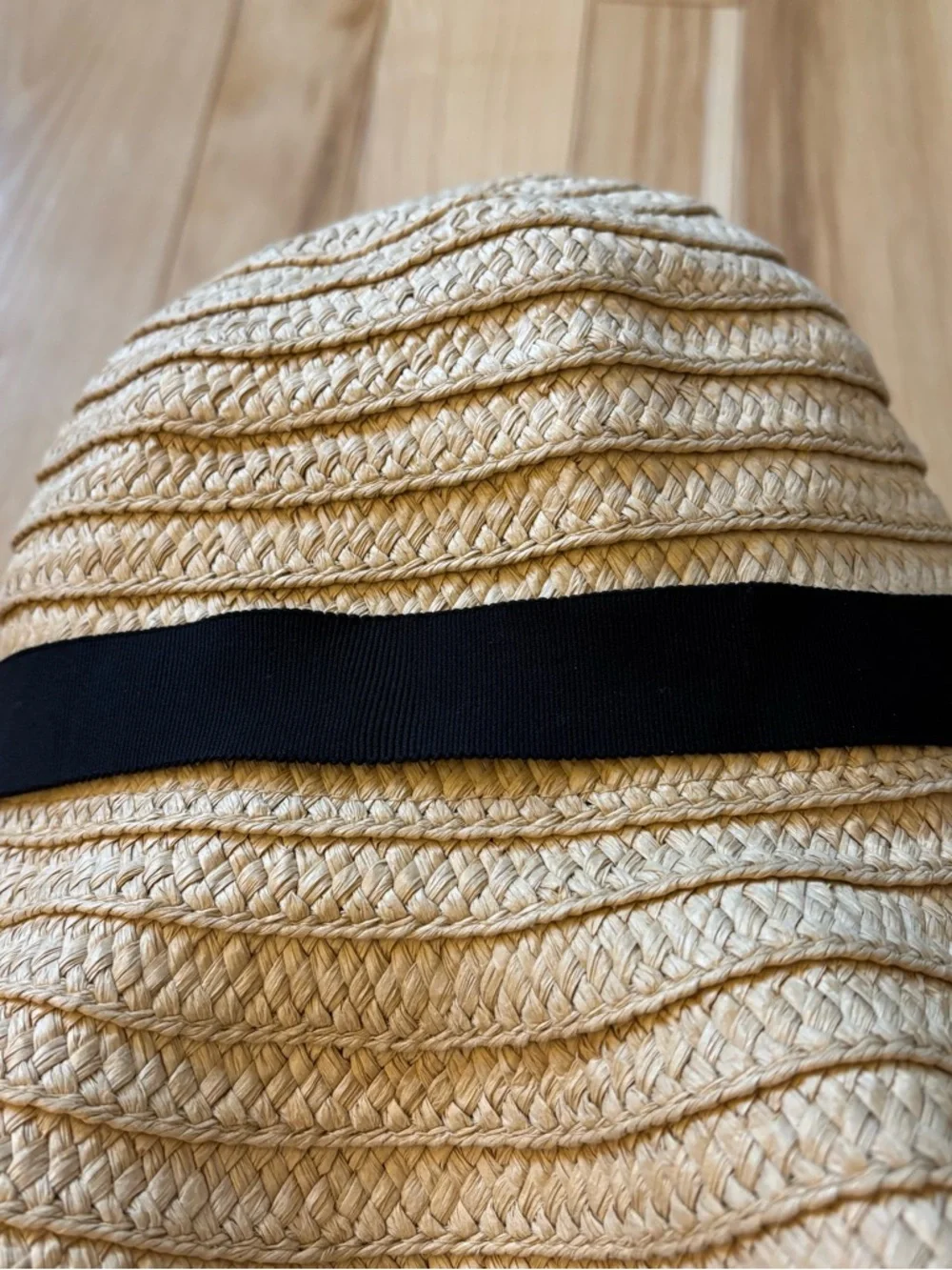 Madewell Packable Braided Straw Hat Size M/L